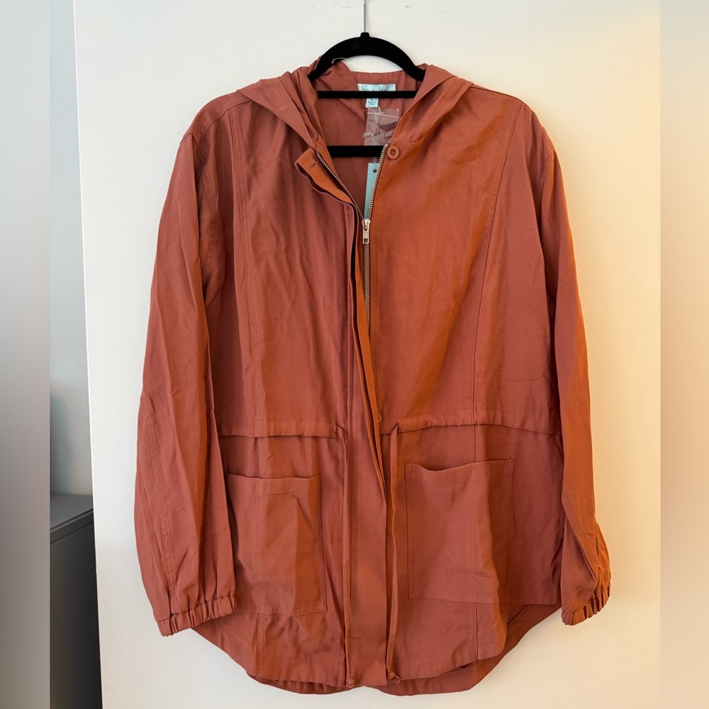 She + Sky Terracotta Utility Jacket